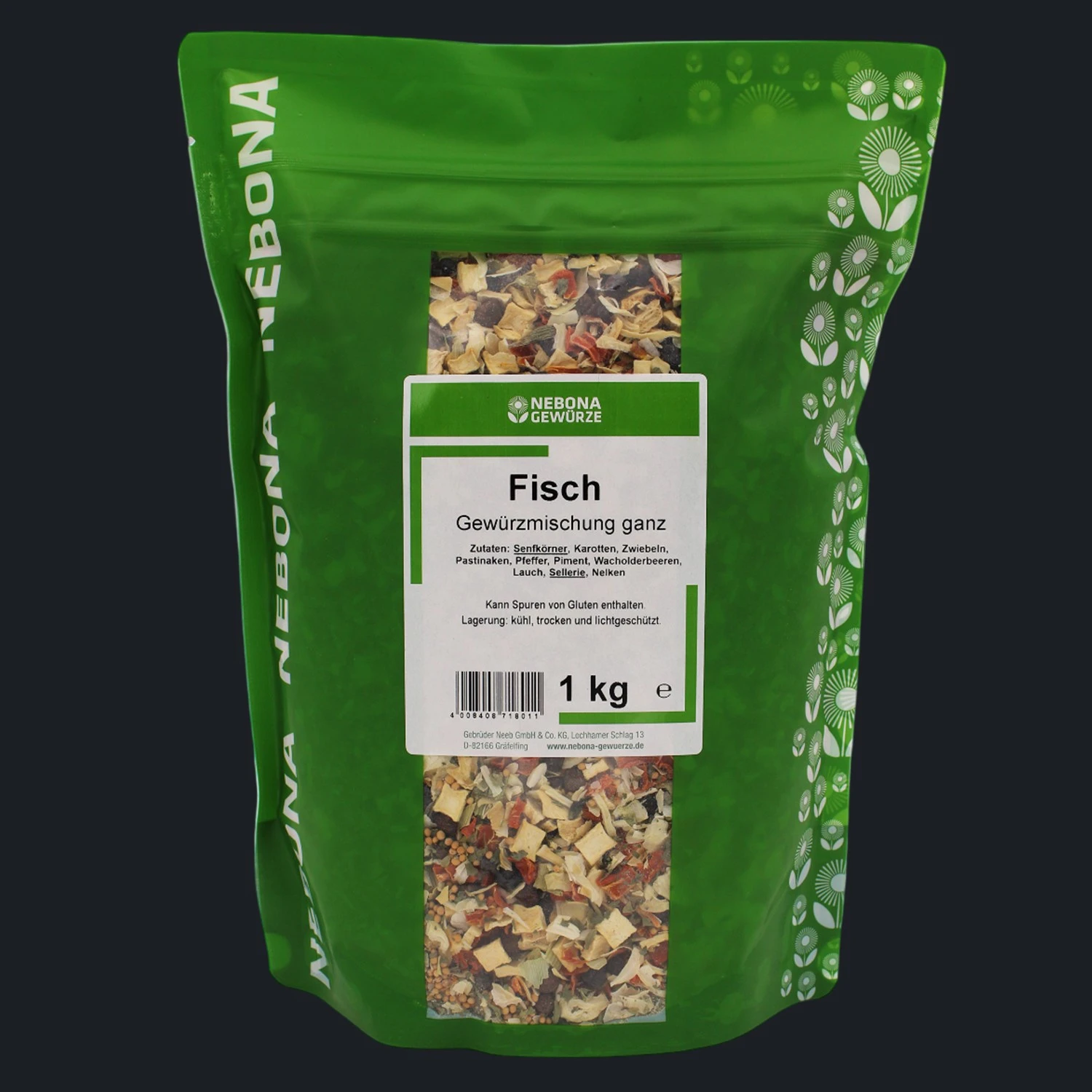 Fisch Gewürzmischung ganz - Nebona (1000 g)