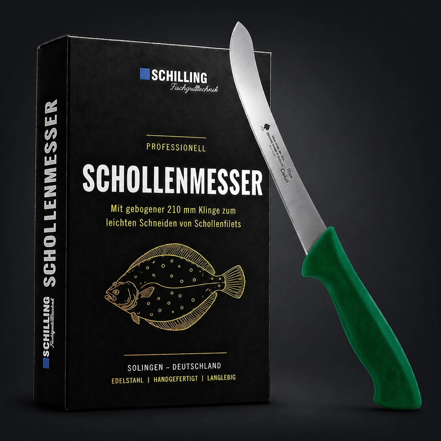 Schollenmesser I Klinge 210 mm