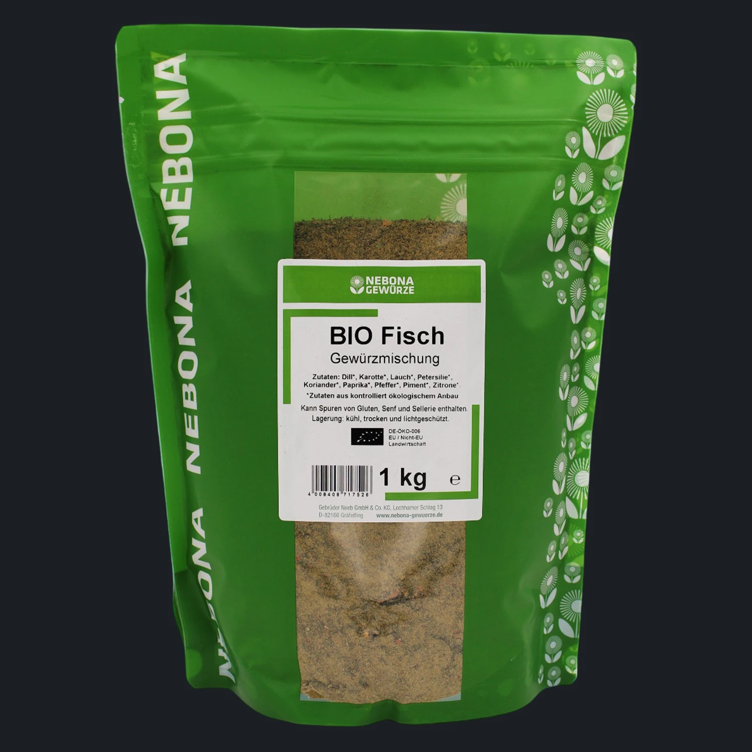 Bio Fisch Gewürzmischung - Nebona (1000 g)