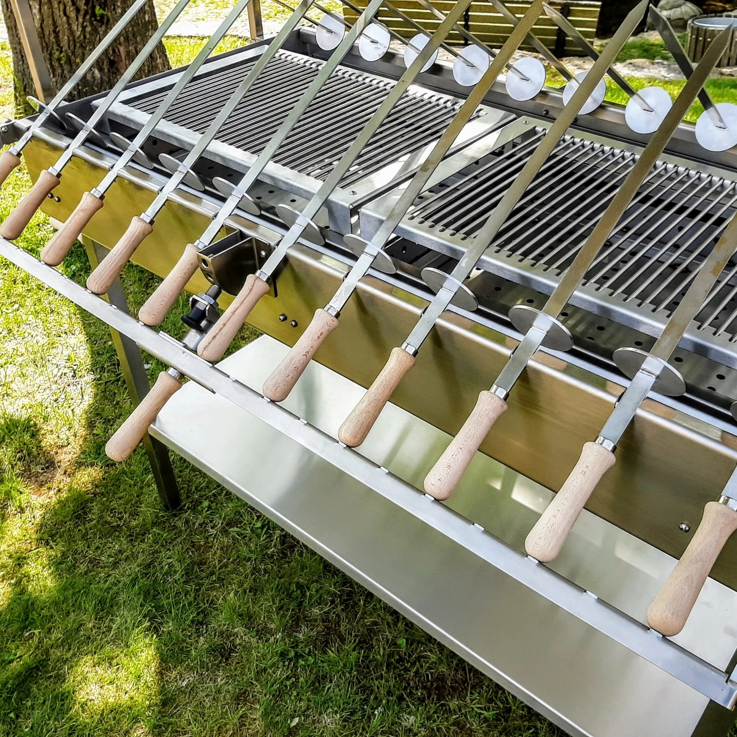 Ersatzspieße passend zur Steckerlfisch Grillstation