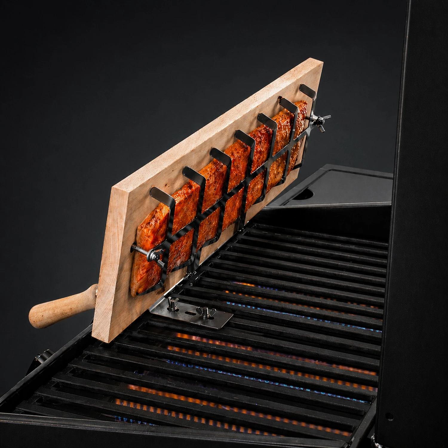 Flammlachsbrett 600x175 mm I Gasgrill