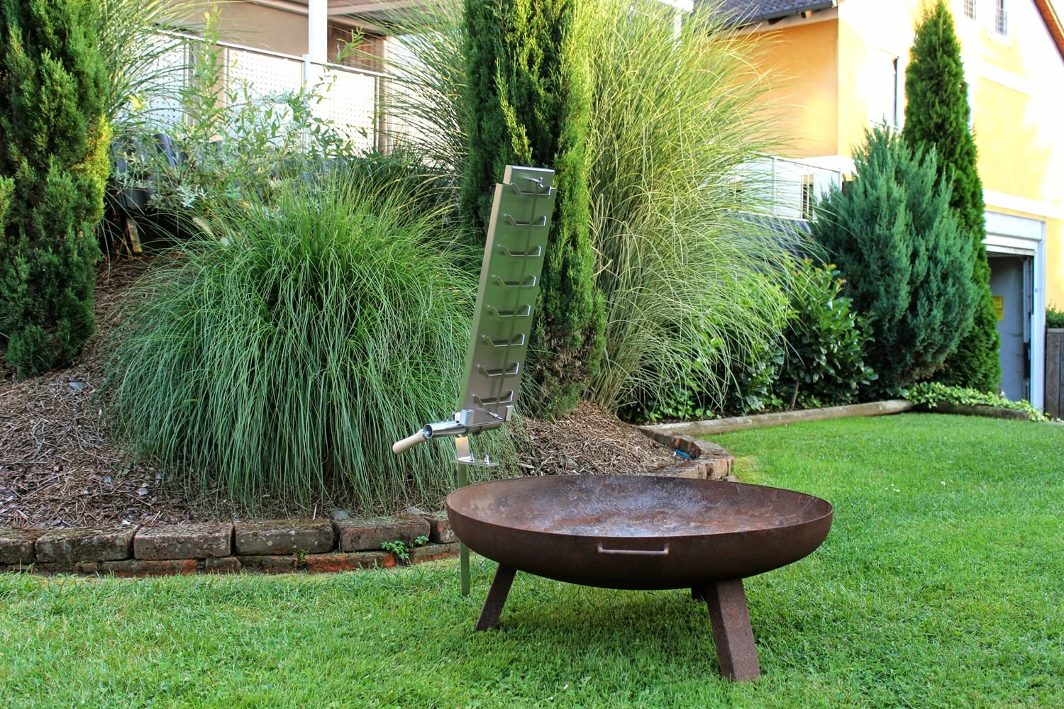 Flammlachsbrett 600x180 mm I Lagerfeuer (Edelstahl)