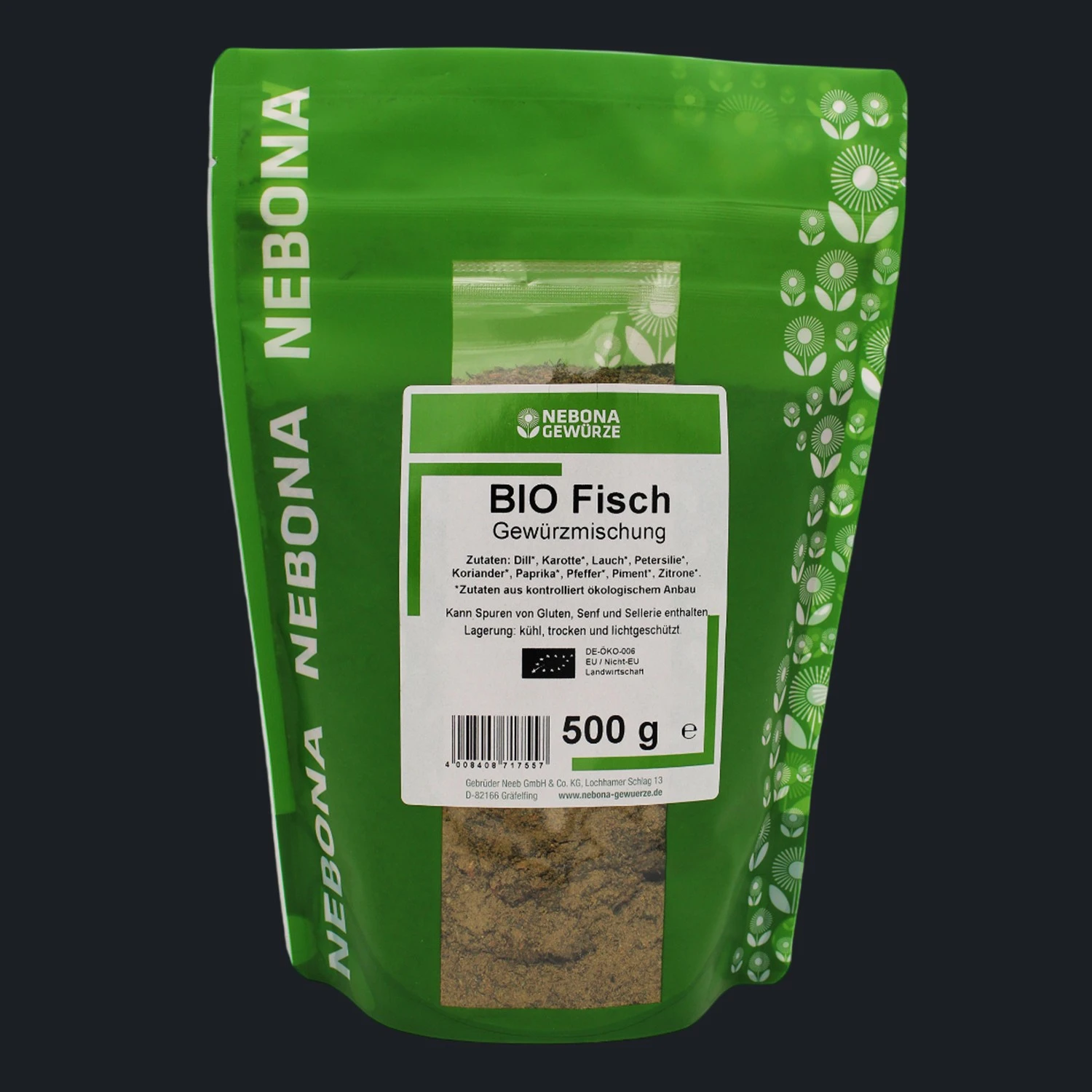 Bio Fisch Gewürzmischung - Nebona (500 g)