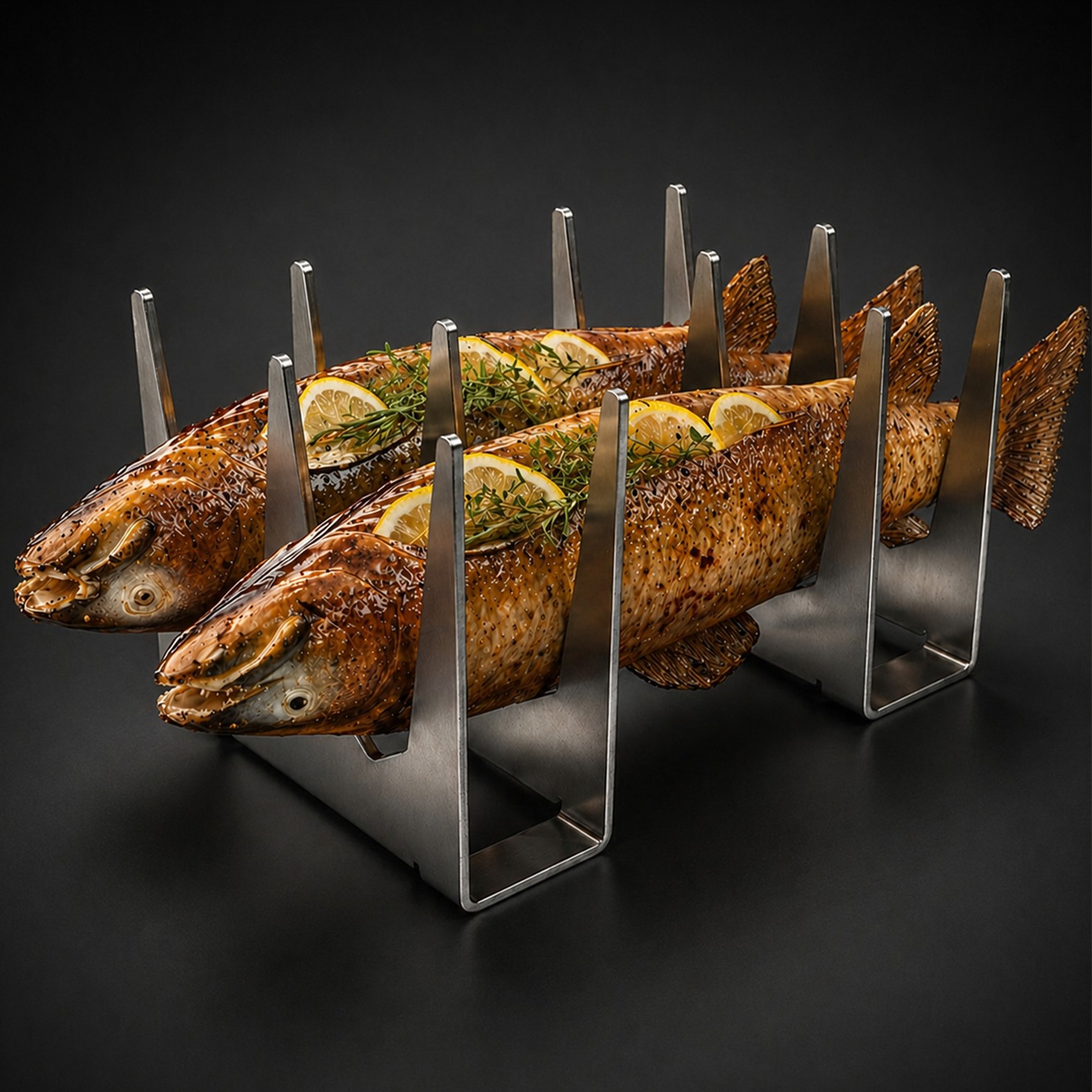 Fischhalter und Fisch-Racks