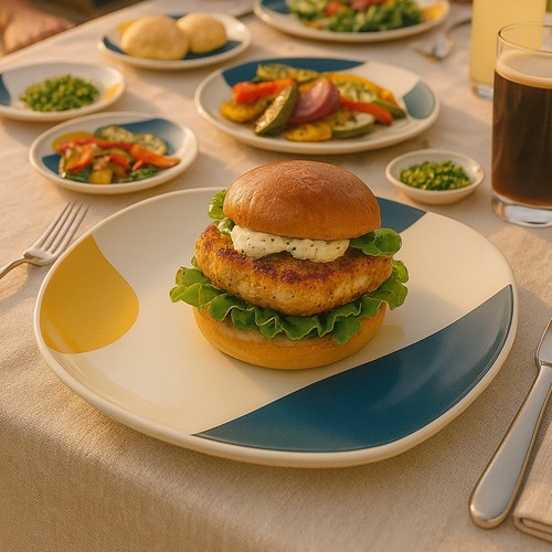 Rezept: Saibling Burger