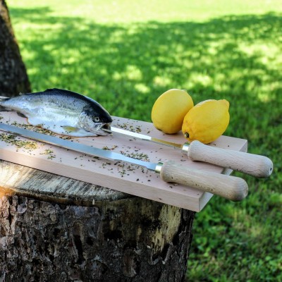 Steckerlfisch Spieß aus Edelstahl