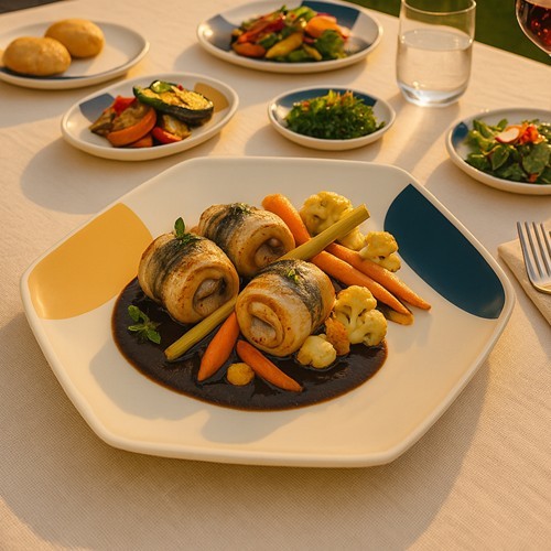 Rezept: Forellen-Rouladen Asiatisch