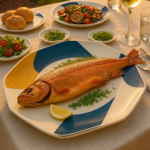 Rezept: Geräucherte Seeforelle