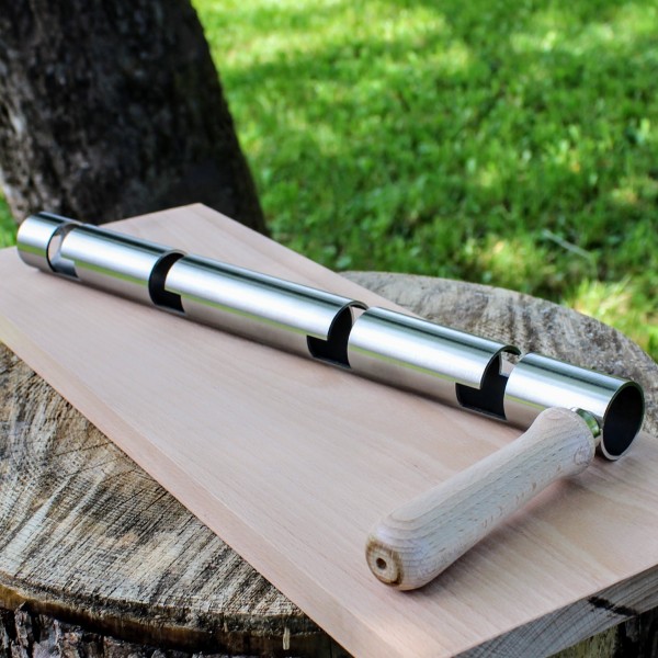 Aufnahmerohr II 4 Holzspieße