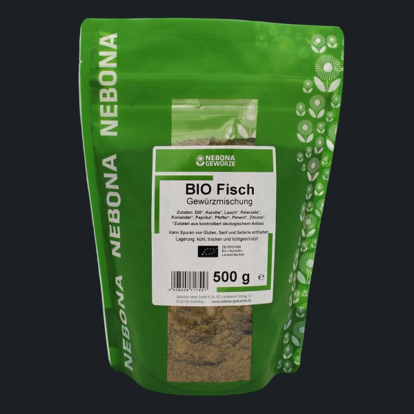 Bio Fisch Gewürzmischung - Nebona (500 g)